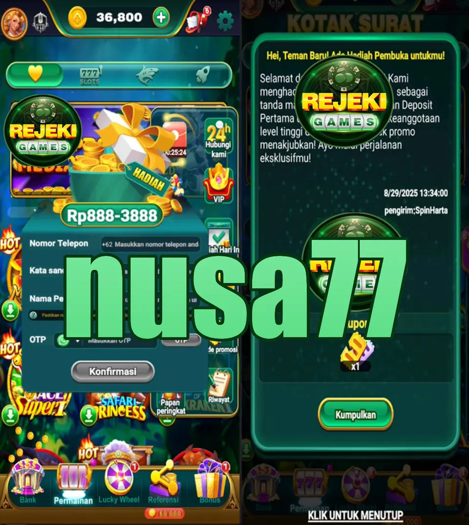 nusa77 Masuk
